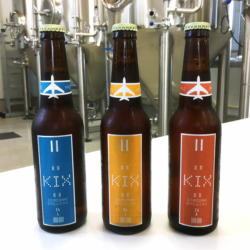 【ふるさと納税】クラフトビール KIX BEER 3種 12本 セット 各4本 ビール 瓶ビール 優しい飲み口 ペールエール アンバーエール ヴァイツェン お酒 BBQ 宅飲み 晩酌 送料無料 泉佐野市 大阪府 関西国際空港 関空