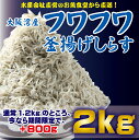 【ふるさと納税】しらす 2kg 釜揚げ 小分け シラス丼 おつまみ 酒の肴 ごはんのお供 グルメ 家飲み におすすめ