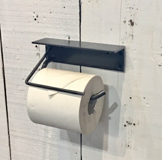 【ふるさと納税】COBA(12)トイレットペーパーホルダー(シングル)アイアン