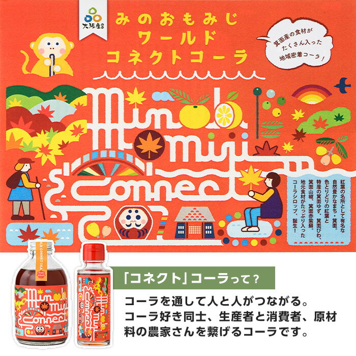 【ふるさと納税】＜数量限定＞箕面もみじワールドコネクトコーラCanpボトル(100ml) クラフトコーラ コーラ クラフトコーク クラフト 箕面産ゆず びわ 山椒 赤紫蘇 ビーツ ハイビスカス てんさい糖 スパイス ハーブ 本格 着色料・保存料無添加【m38-02】【知己】