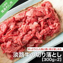 【ふるさと納税】【COCO HOUSE】 ふるさと納税 牛肉 切り落とし 淡路牛の切り落とし (300g×2)