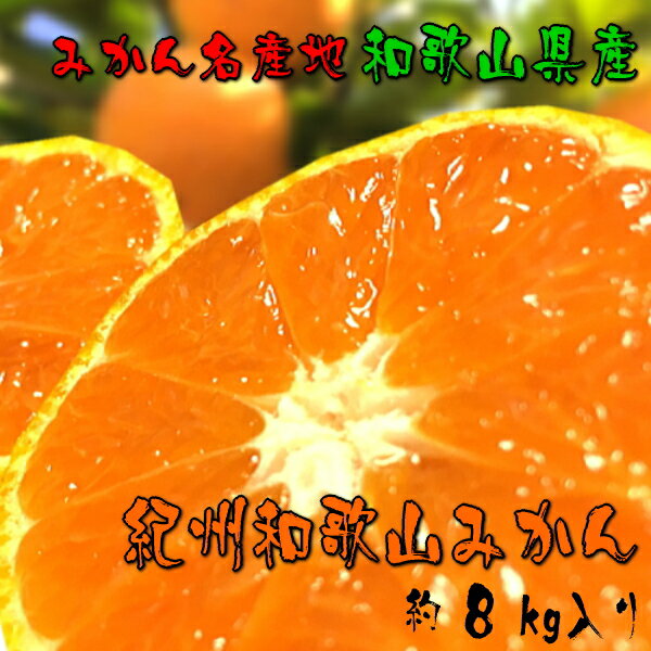 4位! 口コミ数「12件」評価「4.25」【産地直送】ご家庭用濃厚和歌山みかん たっぷり約8kg《先行予約》