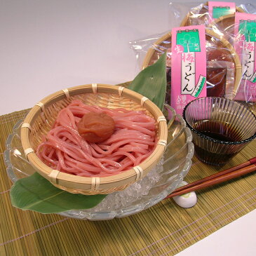 【ふるさと納税】丸ざる梅うどん 5食セット ※着日指定不可