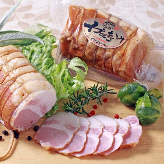 【ふるさと納税】【和歌山ブランド】イノブタ「イブ美豚」ハム ・ ウインナー セット 16-C【豚肉 国産 ハム ギフト】のサムネイル