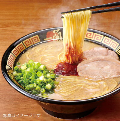 福岡県飯塚市 【ふるさと納税】一蘭ラーメン博多細麺セット(合計10食)【3カ月定期便】【D5-030】 画像3