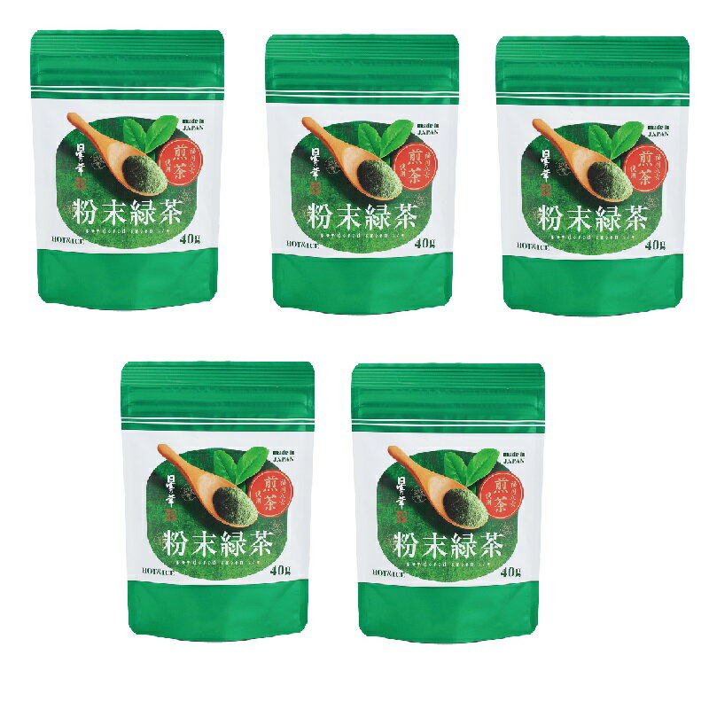 【ふるさと納税】八女星野 粉末煎茶40g×5袋 お茶 茶 緑茶 粉末 煎茶 セット 八女【A5-266】