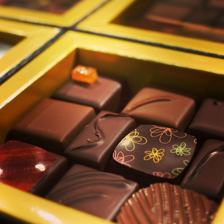 【ふるさと納税】チョコレート専門店のオリジナルボンボンショコラセット【6ヵ月 定期便】