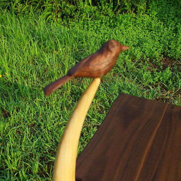 【ふるさと納税】小鳥のコーヒーテーブル≪糸島≫【工房はーべすと】ダイニング/木工家具/クラフト AYA011