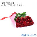 【楽天ふるさと納税】【産地直送】バラの花束 赤 30本　最高品質の薔薇を厳選