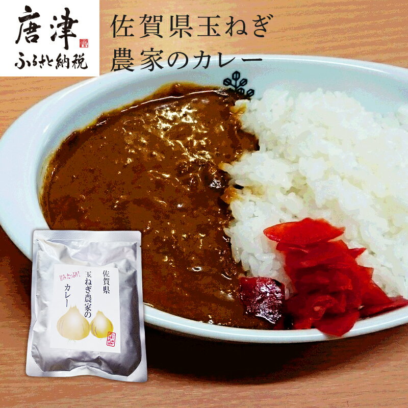 【ふるさと納税】佐賀県玉ねぎ農家のカレー 200g×5パック