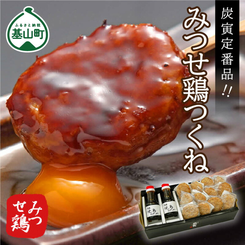 みつせ鶏 つくねギフトセット[つくね バーベキュー BBQ 焼き鳥 酒の肴 炭火焼 低脂質 ヘルシー 旨味成分 柔らか 歯ごたえ お中元 お歳暮 ギフト] A4-R064003