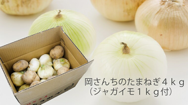 【ふるさと納税】佐賀県みやき町岡さんちのたまねぎ＆ジャガイモセット（BE003）のサムネイル