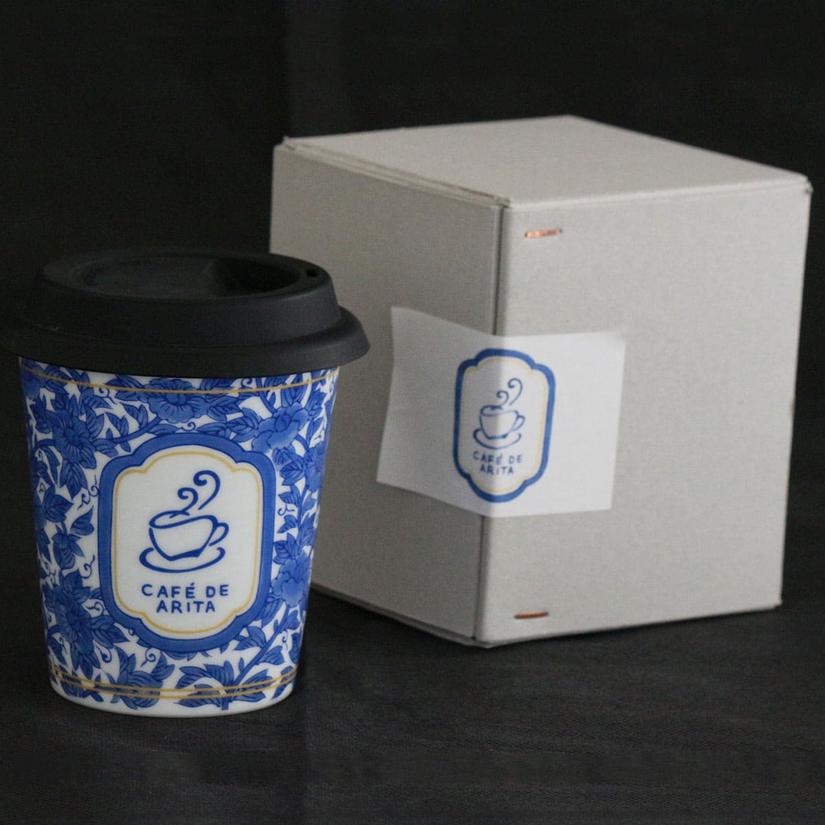 A12-19【ふるさと納税】限定品！ 有田焼coffeeタンブラー Café de ARITA【陶磁器】 12500円