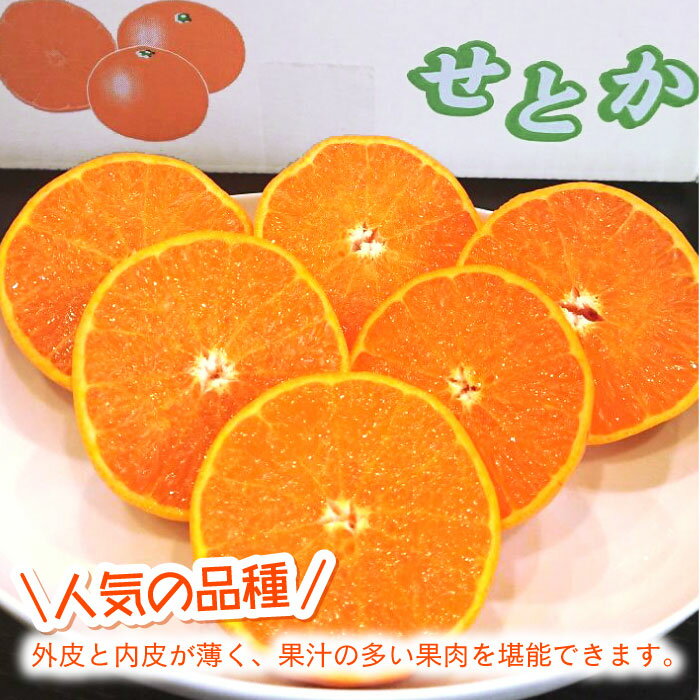 ※2021年分※【ふるさと納税】【ご家庭用みかん】せとか3kg＜かわはら＞ [EAS002]