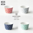 【ふるさと納税】【波佐見焼】フォレッジビスク カップ そばちょこ 4色セット 【西山】【NISHIYAMAJAPAN】 CB23