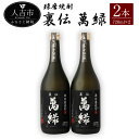 【ふるさと納税】球磨焼酎 裏伝 萬緑 720ml 2本 酒 米焼酎 九州産 熊本県産 セット ギフト 送料無料