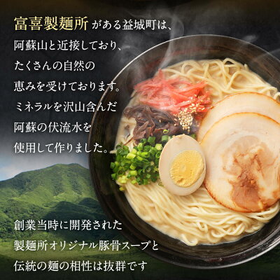 熊本県益城町 【ふるさと納税】冷凍 生ラーメン 25人前 スープ付き 特性黒マー油付き 麺110g×25玉 豚骨スープ50g×25袋 黒マー油 7g×25袋 合計4.2kg ラーメン 麺 豚骨 とんこつ 冷凍 送料無料 画像3