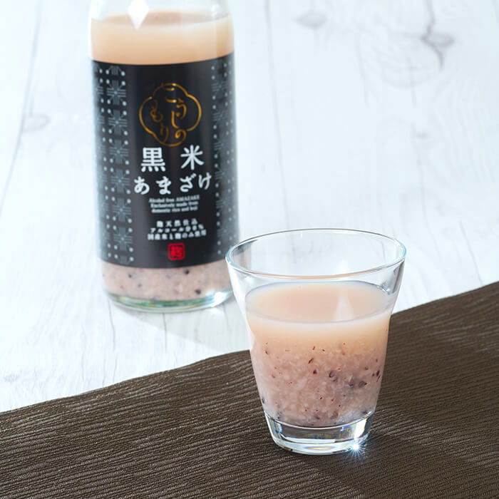 【ふるさと納税】 国産原料米 にこだわった 甘酒 3本 セット (合計1.5L・500ml×3本) あまざけ 有機 黒米 玄米 米麹 国産 麹 発酵食品 米 甘味 飲む点滴 常温 【opax008】【ぶんご銘醸】