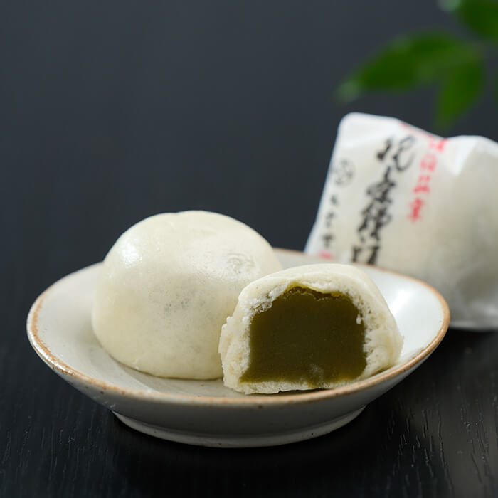 【ふるさと納税】＜内容量が選べる＞ 挽茶 饅頭 (10個 or 30個) 饅頭 まんじゅう 茶 薄皮 小分け スイーツ お菓子 おやつ 焼き菓子 和菓子 常温【opbz022・opbz003】【さいき本舗 城下堂】