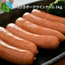 【ふるさと納税】あらびきポークウインナー2.1kg 大分産 豚肉 粗挽き 粗びき 大容量 300g×7パック あらびきウインナー ソーセージ バーベキュー ホームパーティー キャンプ 冷凍 小分け A05047