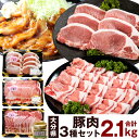 【ふるさと納税】大分県産 豚肉 合計2.1kg 700g 3種 セット ロース 肩ロース とんかつ用 しゃぶしゃぶ用 生姜焼き用 SPF豚 大葉胡椒40g お肉 豚肉 大葉 調味料 冷凍 国産 九州 送料無料