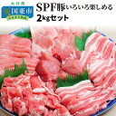 【ふるさと納税】SPF豚いろいろ楽しめる2kgセット