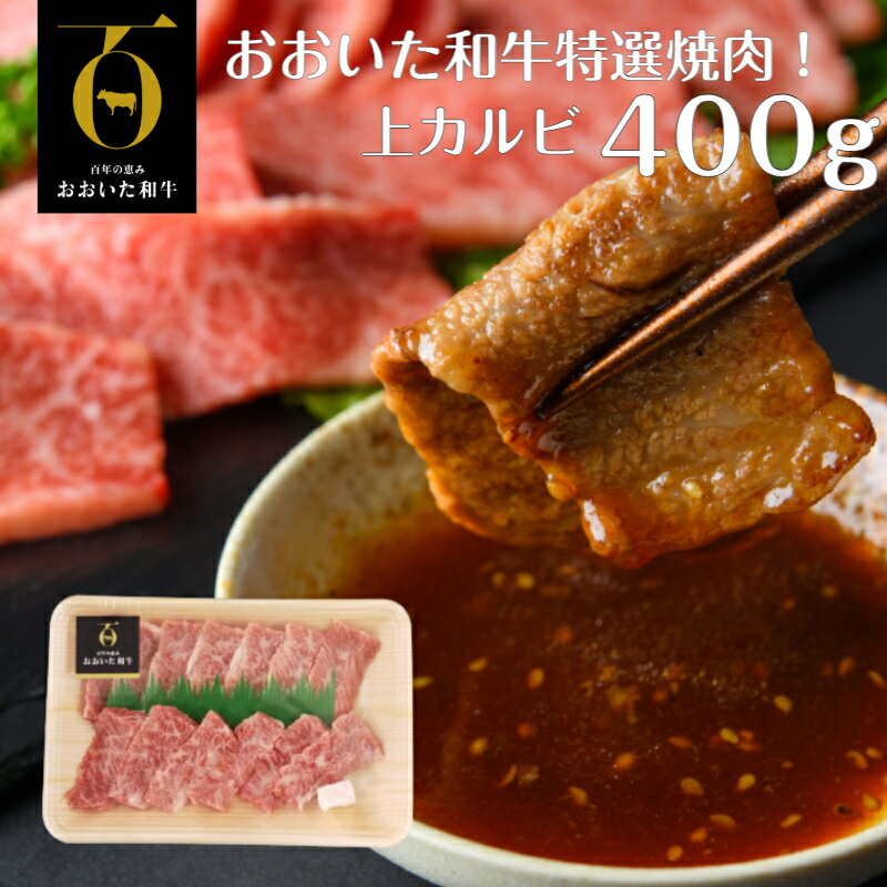 おおいた和牛特選焼肉!(上カルビ400g)