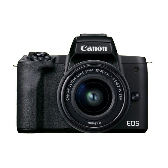 【ふるさと納税】キヤノンミラーレスカメラ EOSKissM2・レンズキット（ブラック）