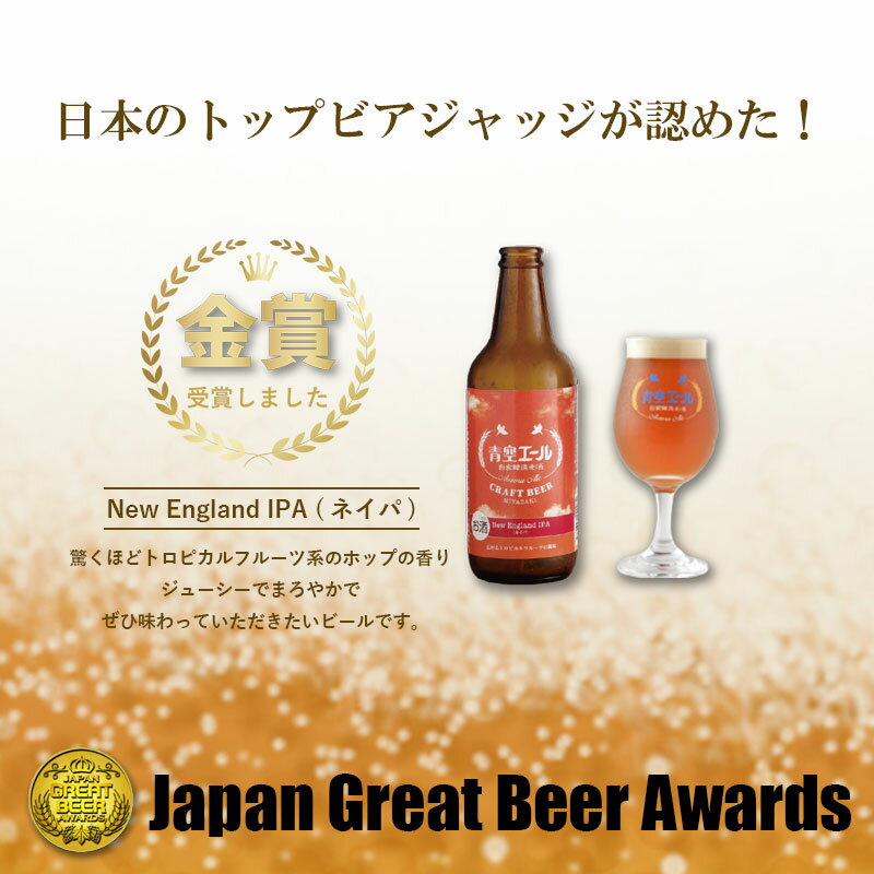 【ふるさと納税】青空エールこだわりのクラフトビール飲み比べ 詰め合わせセット6種×6本（330ml瓶×6本）計1,980ml | 地ビール ビール お酒 クラフトビール 家飲み 飲み比べ 飲みくらべ ご当地ビール ローカルビール お取り寄せ プレゼント |