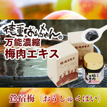 【ふるさと納税】徳重ばあちゃんが受け継いだ「鶯宿梅（おうしゅくばい）」の梅肉エキス