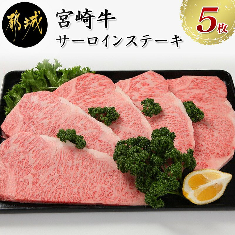 都城産宮崎牛サーロインステーキ 180g 5枚 国産ブランド牛 宮崎牛の牛肉 ランク 4等級 サーロインステーキ用宮崎牛5枚セット とろける様な柔らかい肉質 おいしい霜降り牛肉 高級 送料無料 Mb 6411 宮崎県都城市はふるさと納税二年連続日本一 ふるさと納税バイブル