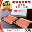 【ふるさと納税】都城産宮崎牛【とろ旨】すきしゃぶ - A4ラ...