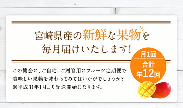 【ふるさと納税】＜予約受付＞プレミアム果物定期便 リーズナブルコース 合計12回 ※2020年1月より定期配送開始 フルーツ 定期 フルーツ みかん 完熟マンゴー メロン ぶどう 日向夏 スウィートスプリング