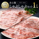 肉セット 【ふるさと納税】天皇杯受賞「あじ豚」しゃぶしゃぶセット（バラ＆モモ）《オリジナルしゃぶしゃぶ用タレ付き！》豚肉 肉 しゃぶしゃぶ 宮崎県産 川南町産 高級 豚肉 ゲシュマック 送料無料 E0204