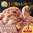 【ふるさと納税】 選べる発送月 宮崎県産鶏肉 若鶏 もも肉 