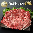 【ふるさと納税】 宮崎牛肩焼肉 400g 【肉 牛肉 宮崎牛 国産牛 宮崎県産 和牛 九州産 日本ハム 記念日 イベント 焼肉 BBQ 送料無料】E11003