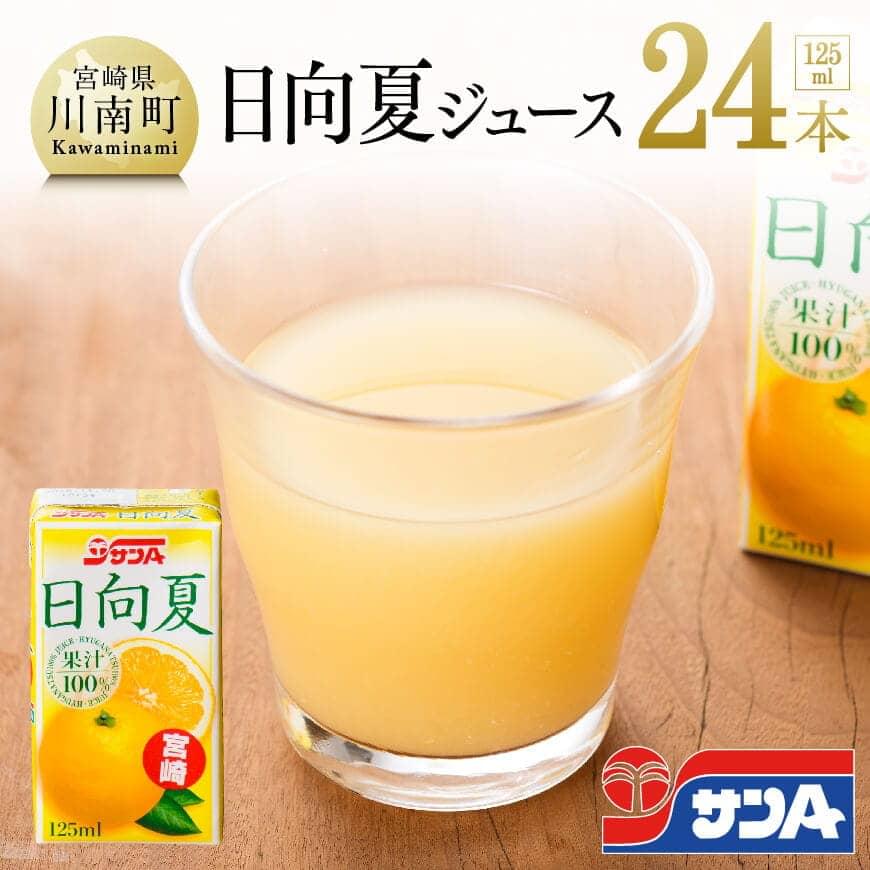 8位! 口コミ数「11件」評価「4.91」※レビューキャンペーン※ サンA日向夏ジュース100%　125ml×24本セット