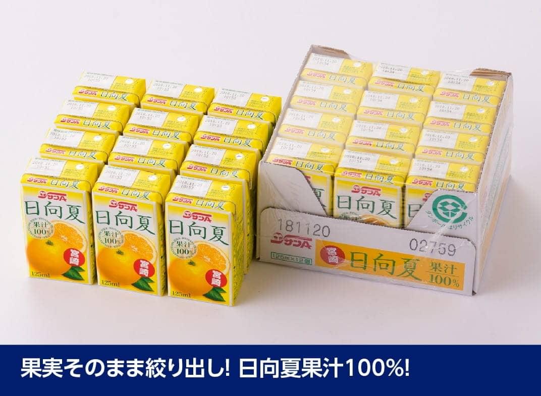 【ふるさと納税】サンA日向夏ジュース100%　125ml×24本セットが大人気返礼品になっている理由とは　ふるさと納税　人気　返礼品　ランキング