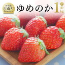 【ふるさと納税】【令和6年発送】宮崎県産いちご「ゆめのか」270g×4パック - 先行予約 期間限定 果物 イチゴ 苺 フルーツ E3812