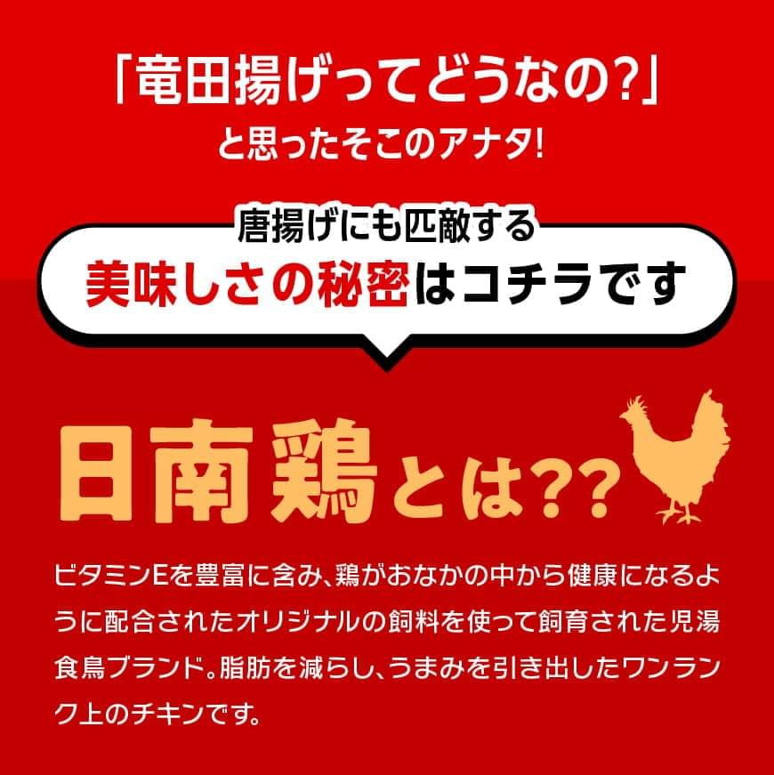 【ふるさと納税】【業務用】九州産 宮崎県産日南どり 竜田揚げ 5kg - 送料無料 肉 鶏肉 とり肉 若鶏 加熱調理済 簡単 便利 おかず F0709