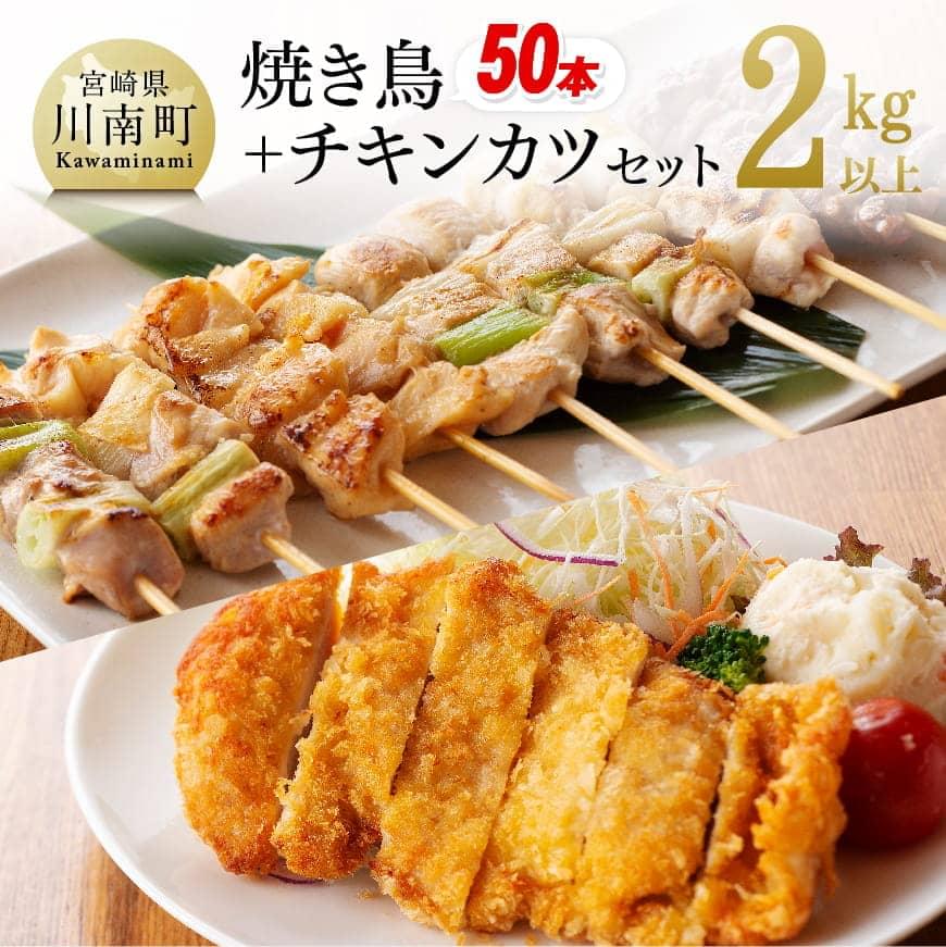 46位! 口コミ数「4件」評価「5」※レビューキャンペーン※ 焼鳥とチキンカツのセット【鶏 鶏肉 肉 焼き鳥 チキンカツ 異色のコンビ誕生♪ 小分け ももねぎ間串 むねネギ間串･･･ 