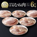 【ふるさと納税】 宮崎県産 若鶏 むね肉 約6kg - 肉 