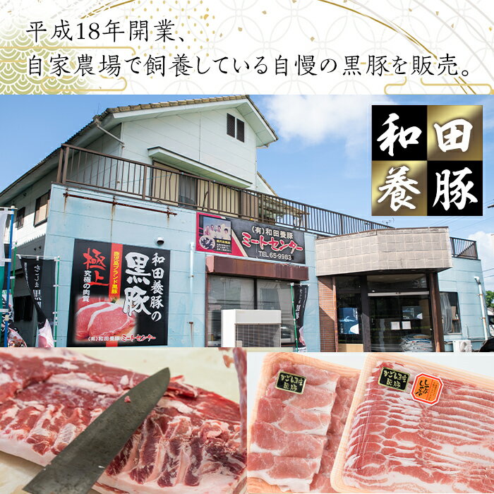 【ふるさと納税】黒豚焼豚200g×5個 （計1kg） 200gの小分けの焼き豚なので使いやすい！ 自家農場で育てた自慢のぶた肉をお届け！ ラーメンやチャーハンの具材にも！【和田養豚】