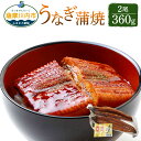 【ふるさと納税】鹿児島県産うなぎ蒲焼(有頭)×2尾 360g 鰻 ウナギ 国産 タレ 山椒付き 電子レンジ対応 総菜 簡単 冷蔵 送料無料