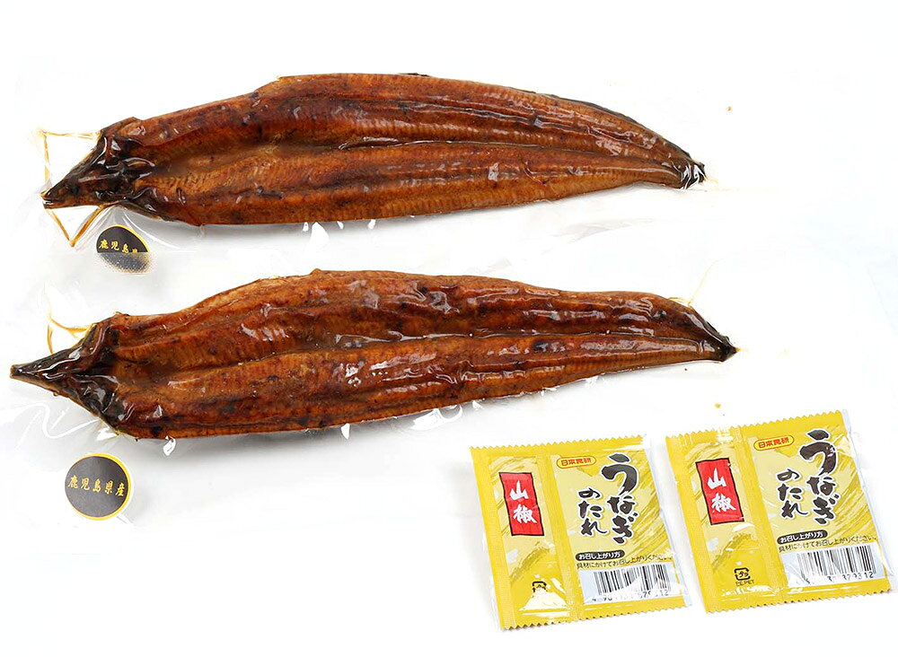 【ふるさと納税】鹿児島県産うなぎ蒲焼（有頭）×2尾 360g 鰻 ウナギ 国産 タレ 山椒付き 電子レンジ対応 総菜 簡単 冷蔵 送料無料 f462152-satsumasendai-10001139 鹿児島県薩摩川内市 サンプル画像3