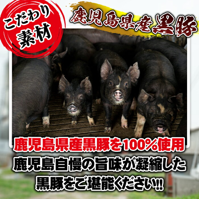 【ふるさと納税】鹿児島県産！黒豚フランクフルト(計1.6kg以上・4本入×5袋)国産 九州産 黒豚 豚肉 フランクフルト ウインナー 惣菜 おかず 弁当 BBQ キャンプ 小分け 冷凍【コワダヤ】