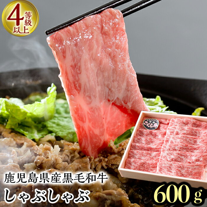 【ふるさと納税】鹿児島県産黒毛和牛！曽於さくら牛ももスライス肉(約600g) 鹿児島県産 国産 黒毛和牛 和牛 牛肉 牛 肉 牛もも モモ肉 スライス しゃぶしゃぶ すき焼き すきやき 冷凍 ギフト 贈り物 プレゼント【福永産業】