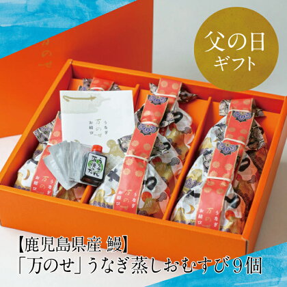 【父の日ギフト】万のせ うなぎ お結び 9個 鰻 うなぎ蒲焼き ウナギ蒲焼き 国産 鹿児島うなぎ 土用 丑の日 お取り寄せグルメパッケージ おむすび 和食 冷凍 南さつま市 贈り物 ギフト 贈答用 送料無料