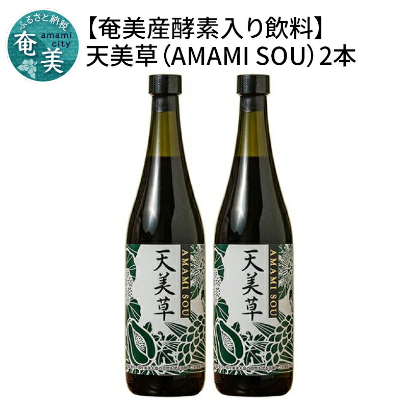 【ふるさと納税】 酵素ドリンク 奄美 2本 720ml 天美