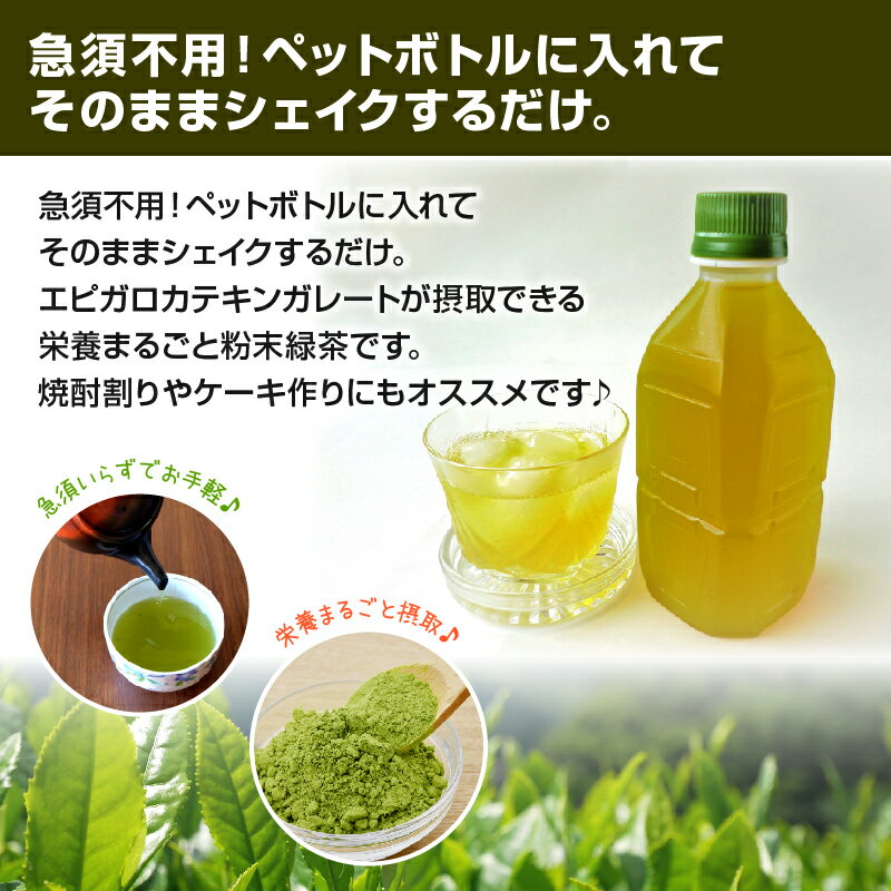 【ふるさと納税】急須不用!粉末緑茶6本セットが大人気返礼品になっている理由とは　ふるさと納税　人気　返礼品　ランキング